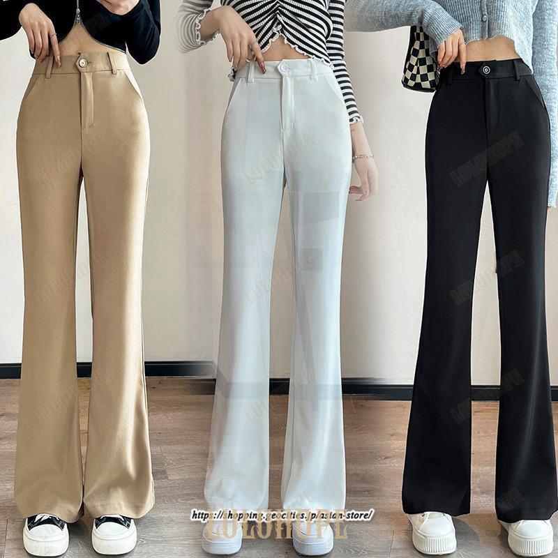 ブランド登録なし フレアパンツ スラックスパンツ レディース ブランド登録なし フレアパンツ スラックスパンツ レディース