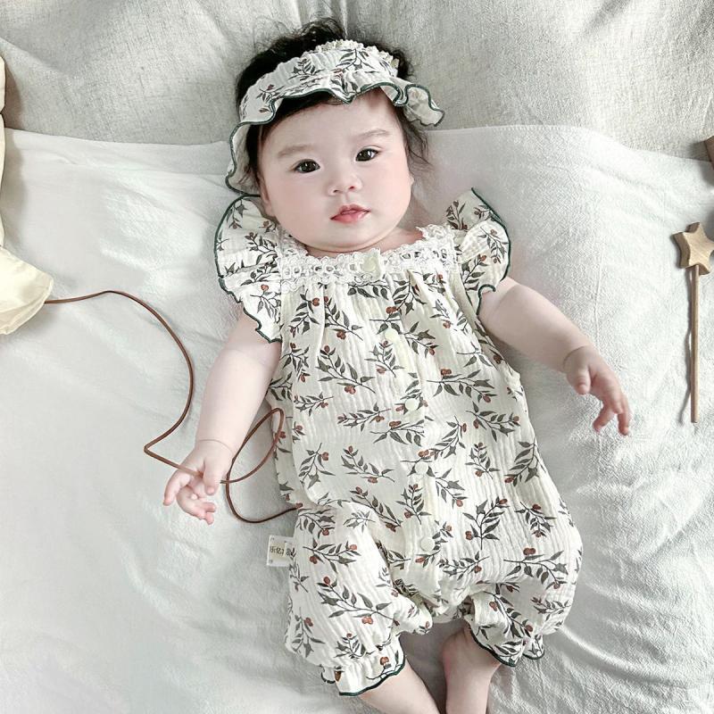 新生児 夏 服 ベビー ロンパース ベビー服 赤ちゃん 子供服 可愛い 