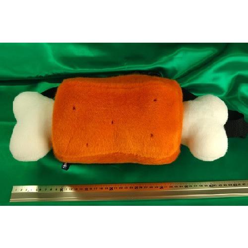 マンガ肉ぬいぐるみバック41cm】大容量ポーチ。 : ラビット・テイル