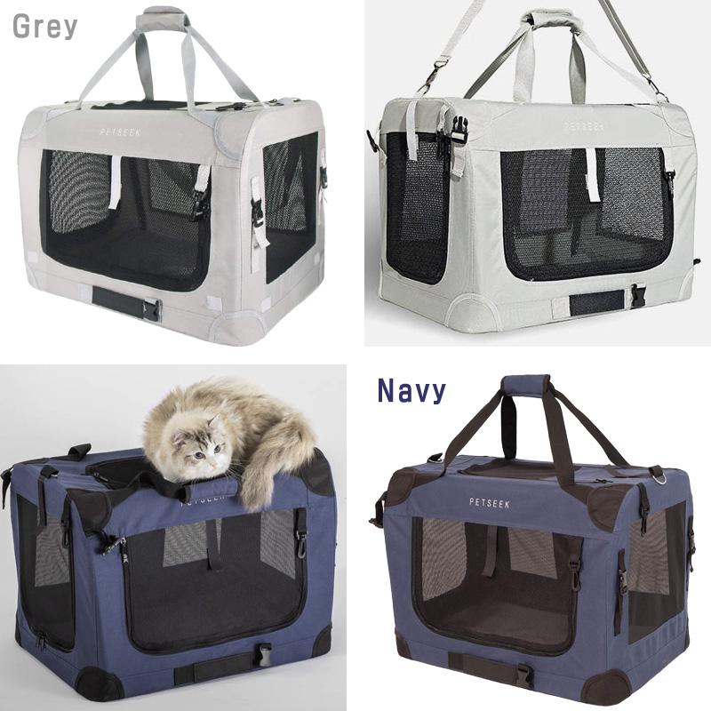 ペットキャリーバッグ ソフトクレート ドライブボックス 大型