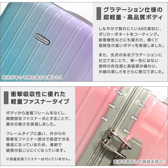 キャリーケース 青 グラデーション Lサイズ 軽量 丈夫 ピンク ８輪 大きめ 楽天市場】【56%OFF☆残り2カラー】 グラデーション スーツ
