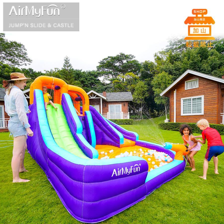 【ほぼ未使用】 HO!!PS プール 遊具 ビニールプール トランポリン 大型遊具 エア遊具 ウォータースライダー トレジャーアイランド 【7635766259】(27499円)