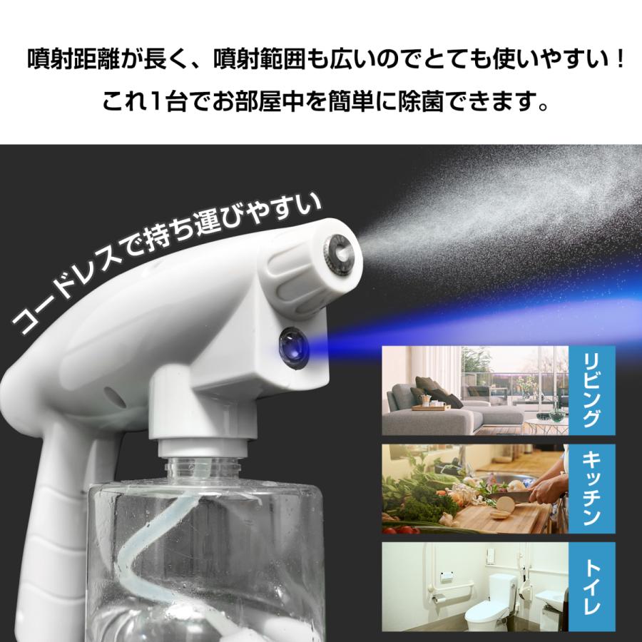 RABLISS 【送料無料】アルコールスプレー UVライト付き 紫外線