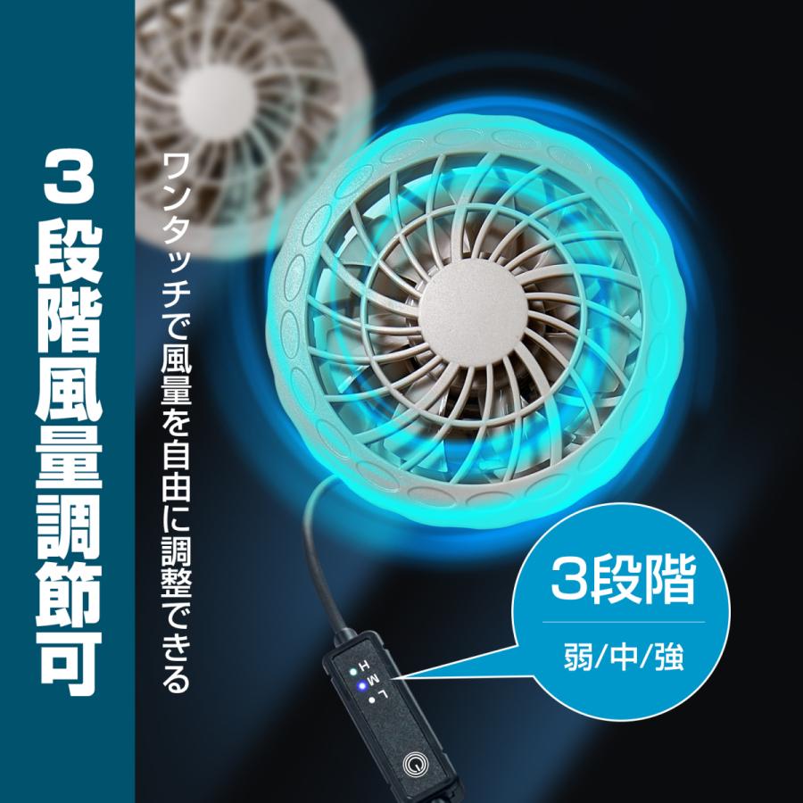 ネッククーラー１２本➕️空調服ファンと充電器４セット 空調服 ネッククーラー ポイント10倍 カジュアル空調服 ファン