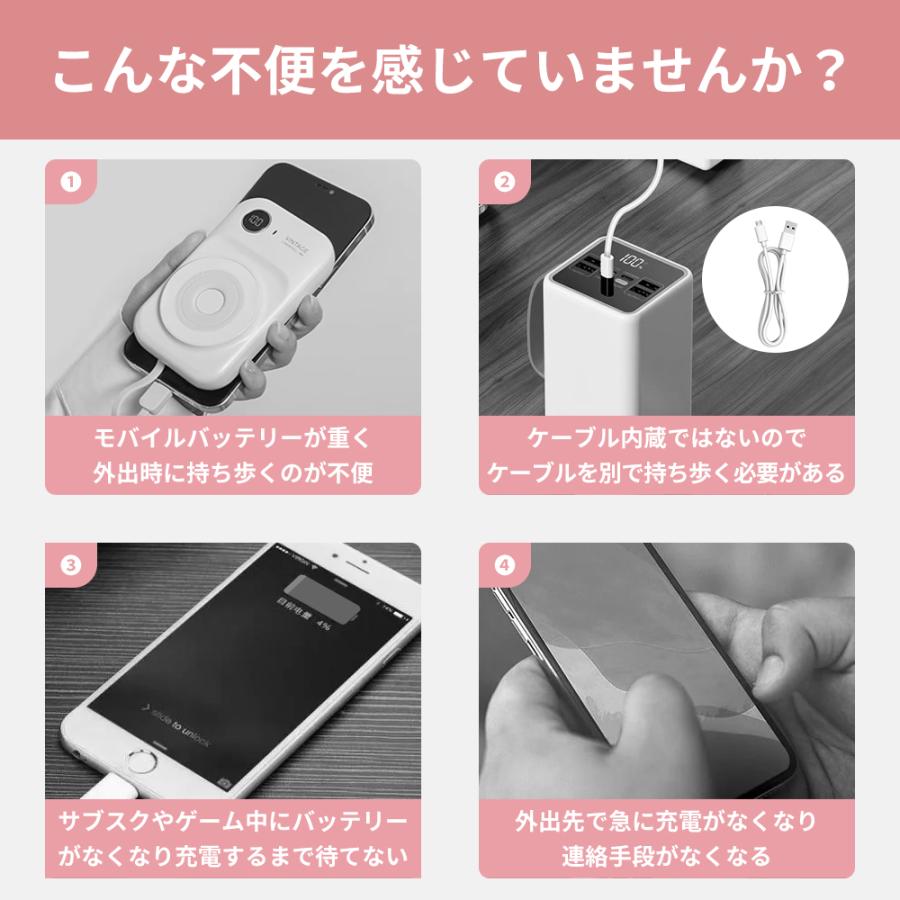mini モバイルバッテリ 【新色追加】小型 ミニ モバイル mini モバイルバッテリ 【新色追加】小型 ミニ モバイル