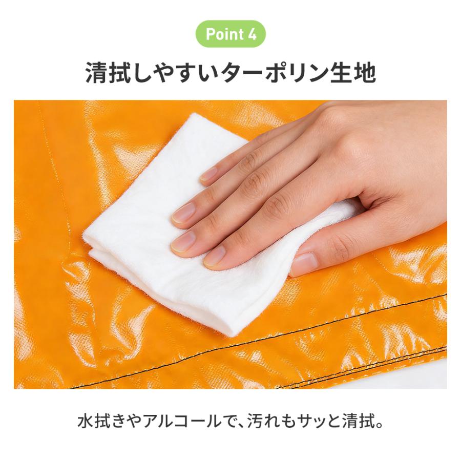 簡易担架 ターポリン 折りたたみ ターポリン担架 収納バッグ付き