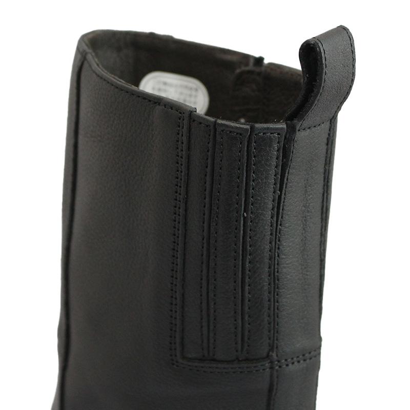 SAYA（サヤ） ラボキゴシ 51224 B ブラック ハーフブーツ シークレット