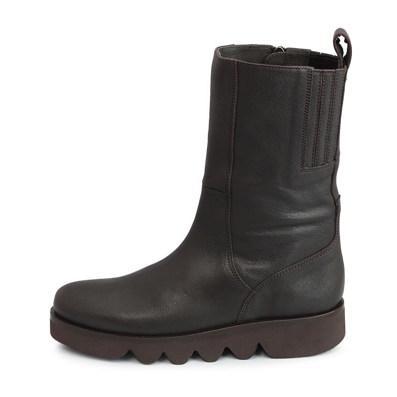 SAYA（サヤ） ラボキゴシ 51224 DBR ダークブラウン ハーフブーツ