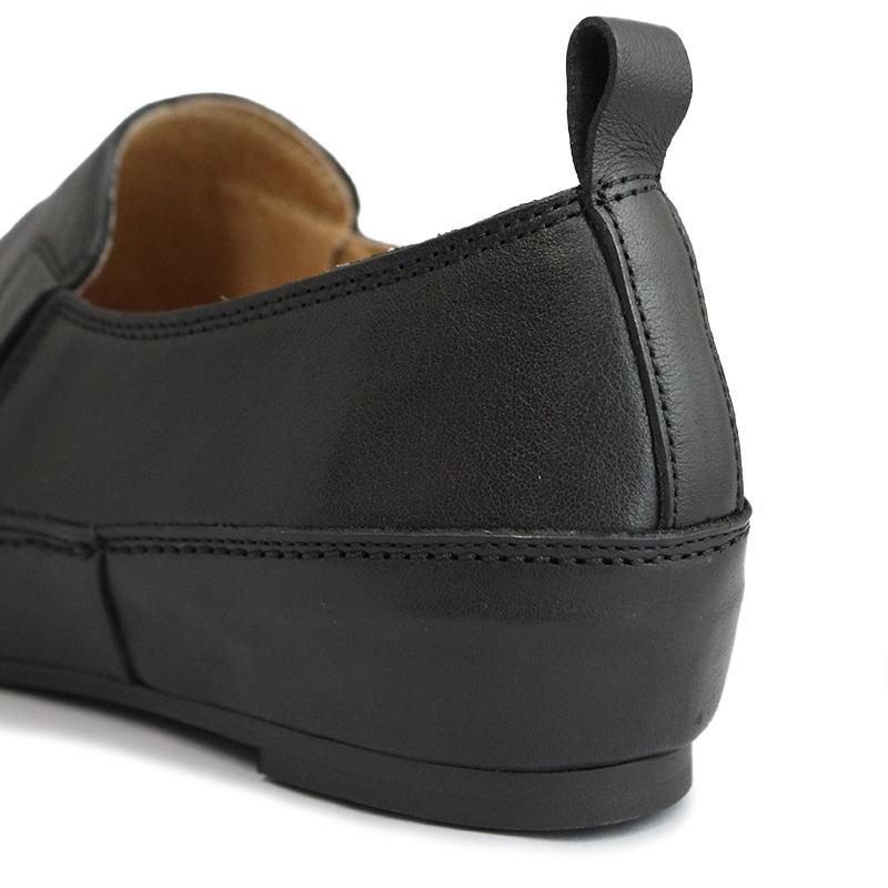 SAYA（サヤ） ラボキゴシ 51230 B ブラック スリッポンシューズ