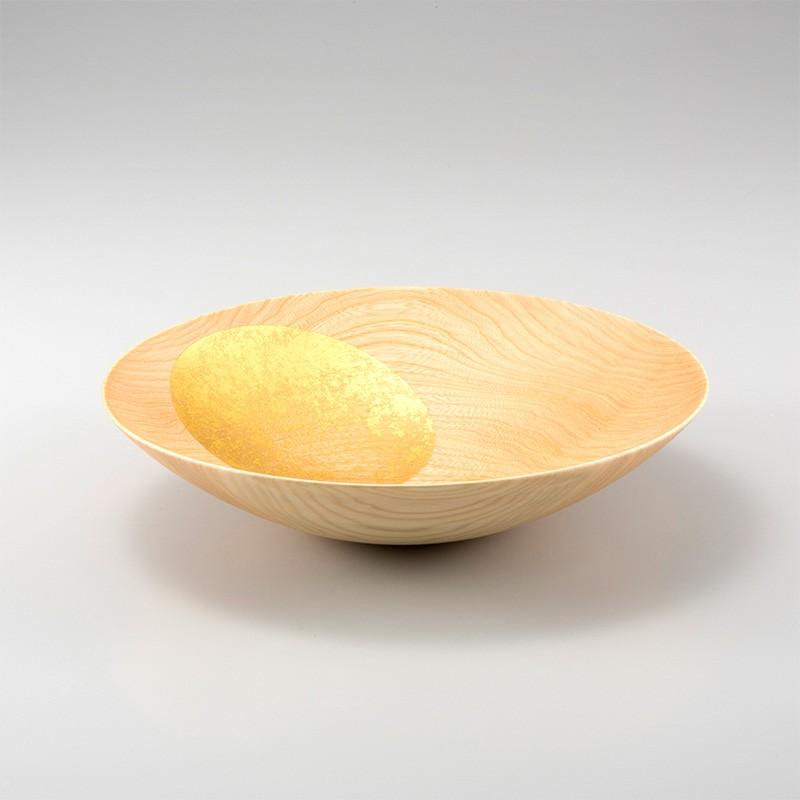 【未使用 新品】箔一 おぼろ月 ６寸 ボウル（ナチュラル）4個セット 未使用 新品】箔一 おぼろ月 6寸 ボウル（ナチュラル）4個セット