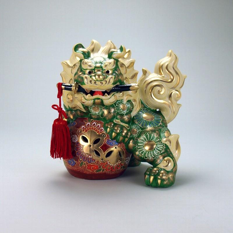 8号剣百獣の王 緑彩 |米寿 差し上げ物 金婚式 瀬戸もの 還暦御祝い 隠居祝 一緒になる御祝い 差し上げ物 有りの実 夫婦関係 生まれ落ちる日 差し上げ物 古希 喜寿 御祝い|