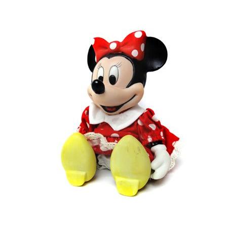 Disney（ディズニー） お座りミニーマウス（陶磁器）人形 : ラシモール