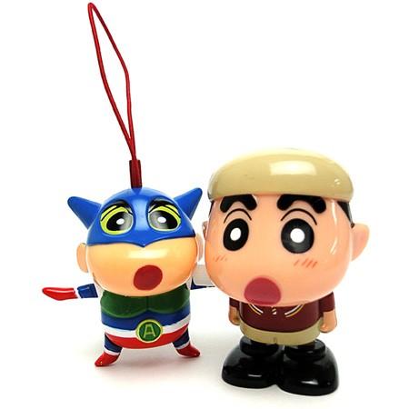 レヨンしんちゃんとアクション仮面 ぜんまい2種 : ラシモール ヤフー店