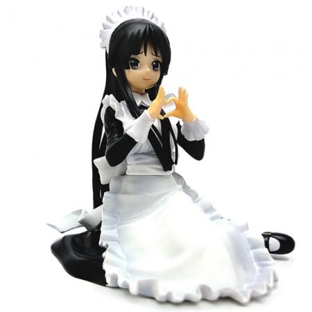秋山澪　メイド服　フィギュア Amazon.co.jp: けいおん 限定版 秋山澪 メイド 1/8 完成品