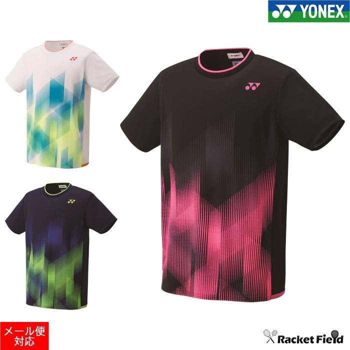ヨネックス ゲームシャツ フィットスタイル（10321）男女兼用 UVカット 吸汗速乾 制電 パワースリーブ バドミントン ソフトテニス ウェア YONEX｜racket-field