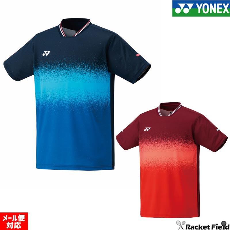 YONEX ヨネックステニスウェア　ゲームシャツ ボルドー　Lサイズ YONEX（ヨネックス） ソフトテニス ウェア メンズゲームシャツ
