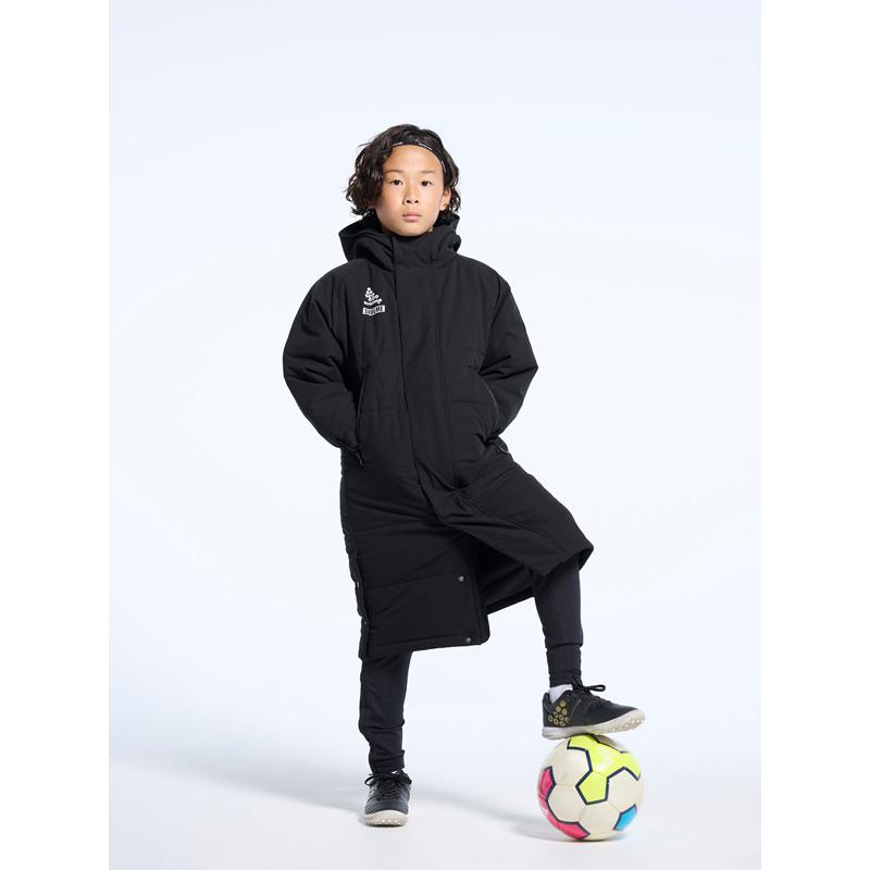 SVOLME 2024年モデル スボルメ ジュニア 発熱中綿ベンチコート 1243