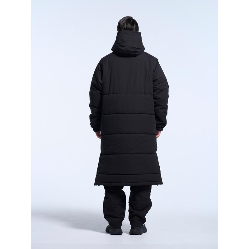 ★【美品】Svolme ベンチコート 黒　S Amazon.co.jp: スボルメ svolme 発熱中綿ベンチコート サッカー