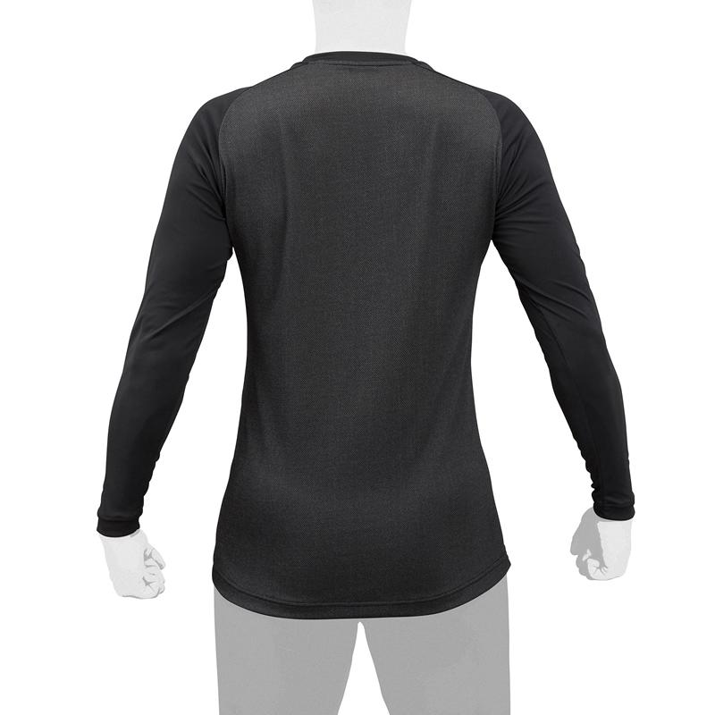 野球 ウェア ミズノプロ アンダーシャツ ローネック V-COOLネック 長袖 KUGEKI ICE 空隙 クウゲキ 12JA2P14 冷感アンダーシャツ ウエア  ローネック 丸首 | MIZUNO | 02