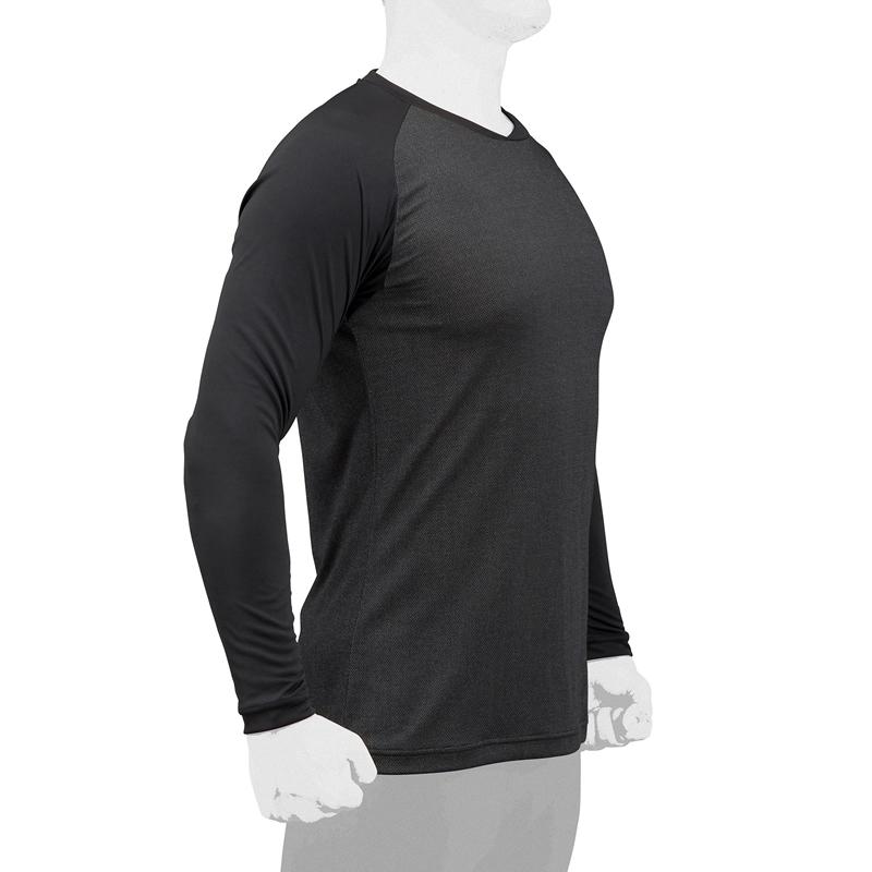 野球 ウェア ミズノプロ アンダーシャツ ローネック V-COOLネック 長袖 KUGEKI ICE 空隙 クウゲキ 12JA2P14 冷感アンダーシャツ ウエア  ローネック 丸首 | MIZUNO | 06