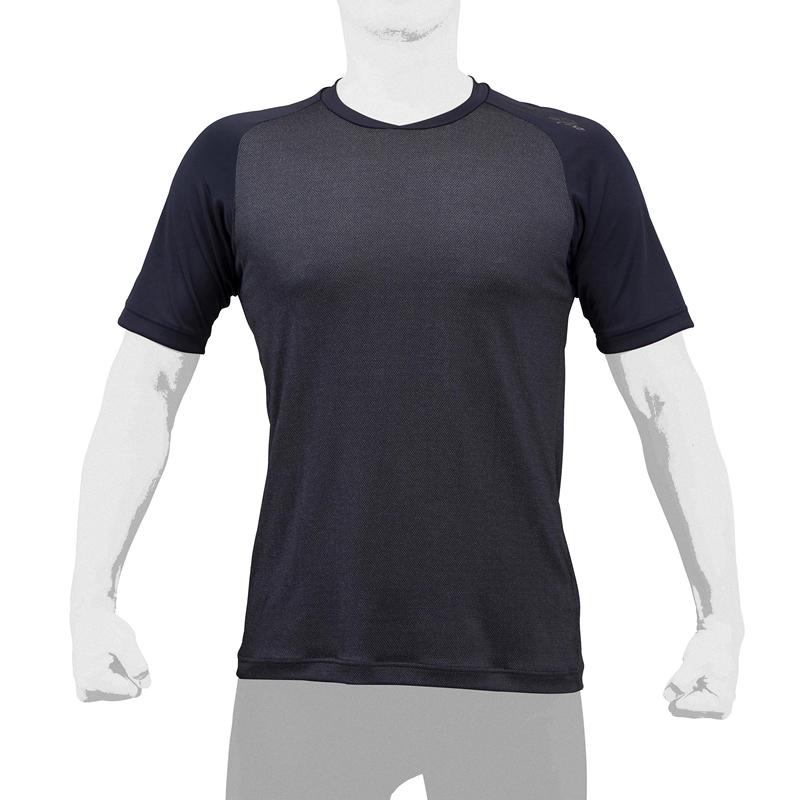 野球 ウェア ミズノプロ アンダーシャツ ローネック V-COOLネック 半袖 KUGEKI ICE 空隙 クウゲキ 12JA2P34 冷感アンダーシャツ ウエア  ローネック 丸首 | MIZUNO | 05