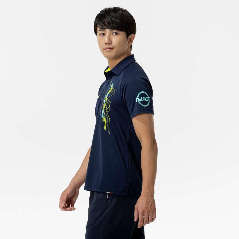 ACT SAIKYO バドミントンポロシャツ ネイビー ACT SAIKYO バドミントンポロシャツ ネイビー ACT SAIKYO バドミントン