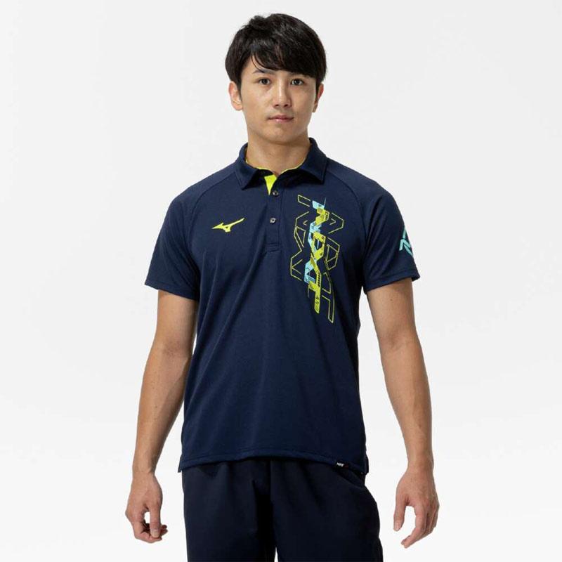 ソフトテニス バドミントン ウェア ミズノ MIZUNO ポロシャツ 32JAC275