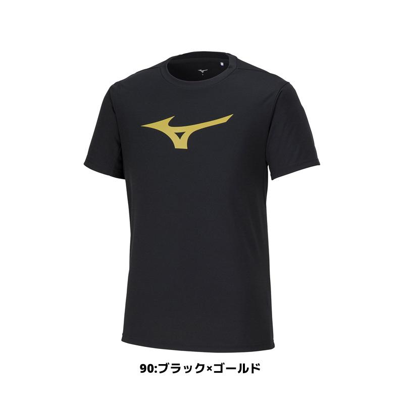 Mizuno バドミントンシャツ Mサイズ ブラック MIZUNO ソフトテニス バドミントン ウェア ミズノ ゲームシャツ