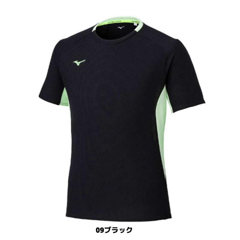 ミズノ テニス バドミントン Tシャツ L MIZUNO（ミズノ） ソフトテニス バドミントン ウェア ドライエアロ