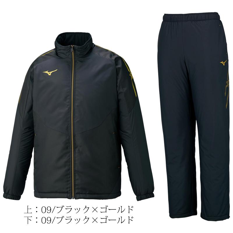 ウィンドブレーカー ミズノ MIZUNO ブレスサーモ中綿ジャケット＆パンツ 上下セット 32ME0630-32MF0630 ユニセックス 男女兼用 上下組 軟式テニス バトミントン｜racket-field｜03