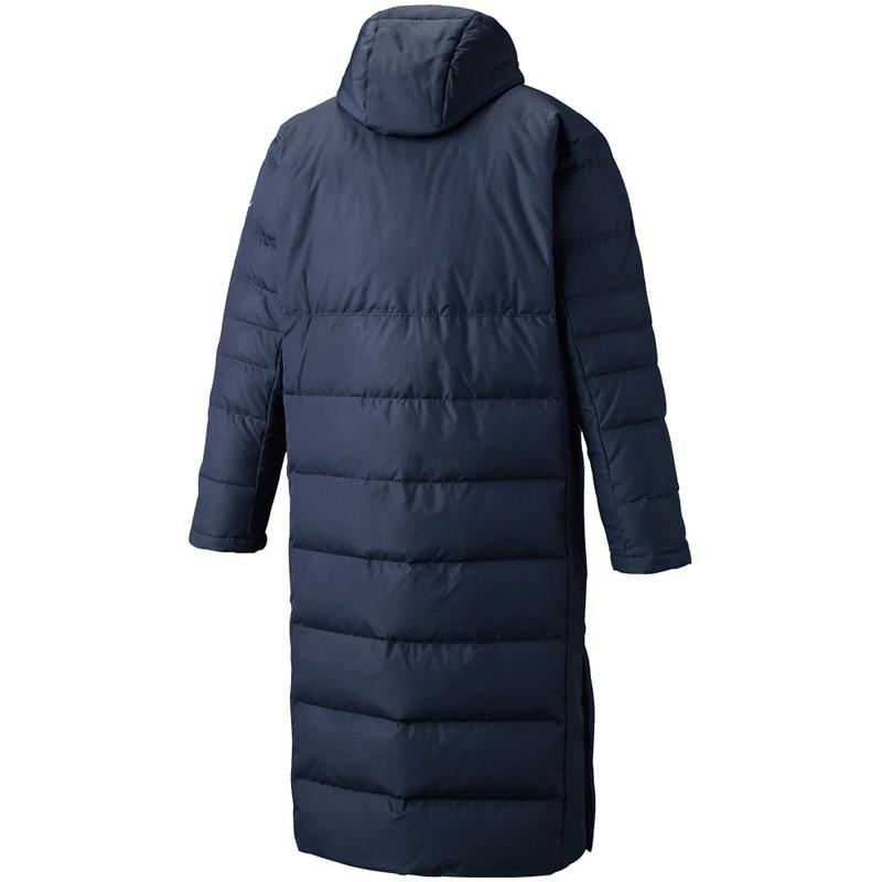 【美品】MIZUNO ミズノ　ベンチコート　ダウンコート　Sサイズ　ネイビー MIZUNO 2025モデル メンズ ダウンロングコート ミズノ ベンチ