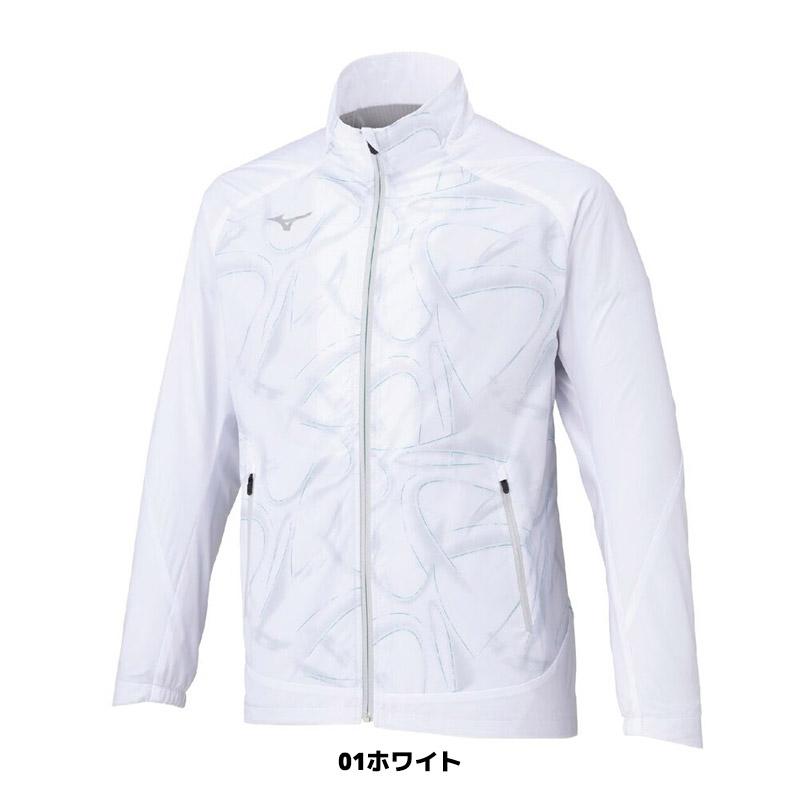ソフトテニス バドミントン ウェア ミズノ MIZUNO ブレスサーモウォーマージャケット 32MEC541 ユニセックス 男女兼用 吸汗速乾 左右ポケット有り ユニフォーム_1