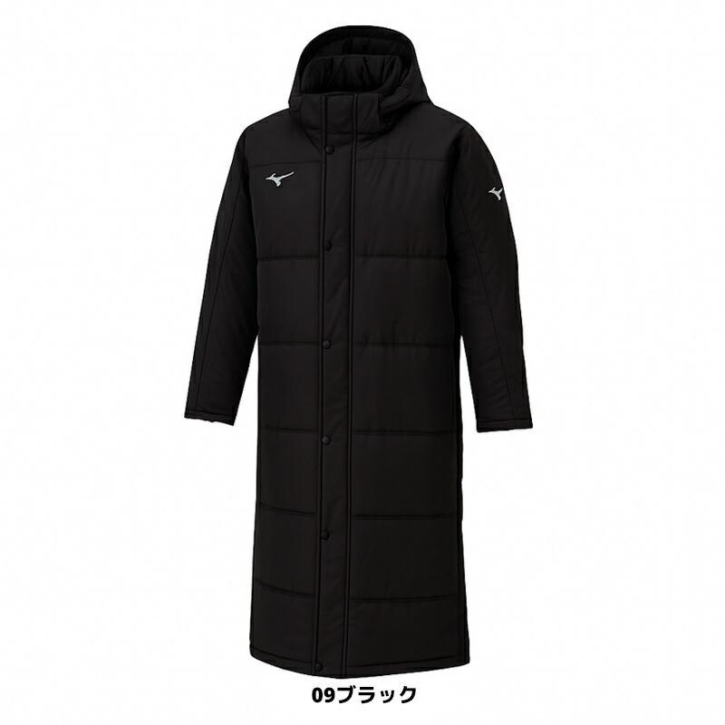 MIZUNO 2025モデル メンズ テックフィルブレスサーモコート ミズノ