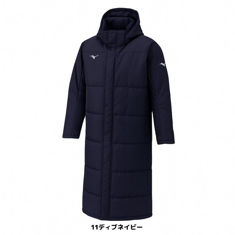 MIZUNO 2025モデル メンズ テックフィルブレスサーモコート ミズノ