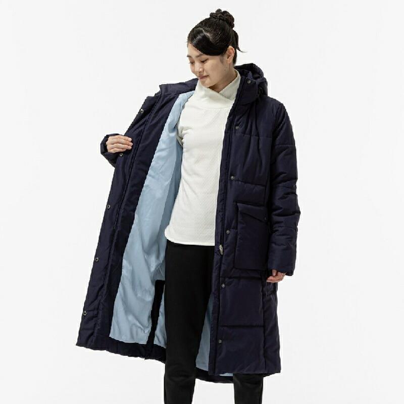 MIZUNO 2025モデル レディース テックフィルブレスサーモロングコート