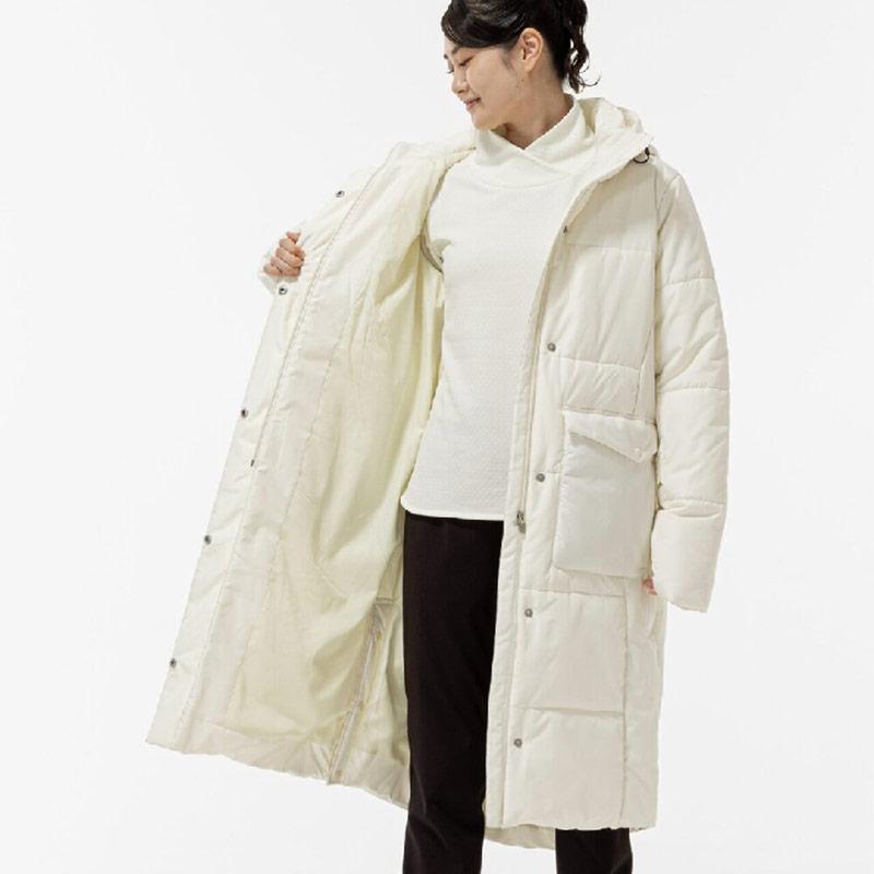 MIZUNO 2025モデル レディース テックフィルブレスサーモロングコート