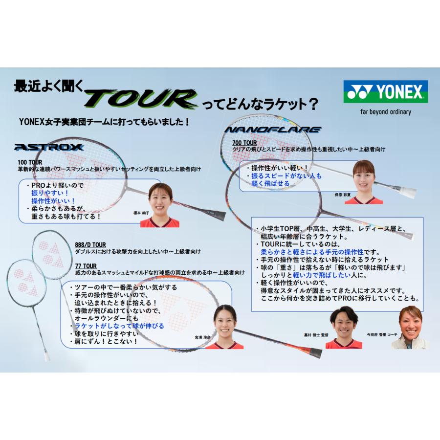 YONEX バドミントン ラケット ヨネックス アストロクス88Dツアー YONEX バドミントン ラケット ヨネックス アストロクス88Dツアー