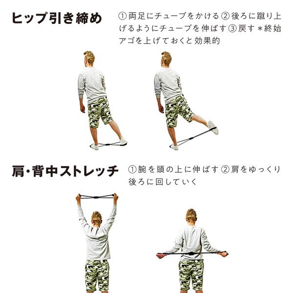 SAKURAi（サクライ） トレーニングチューブ 筋トレの時間だよ ハード