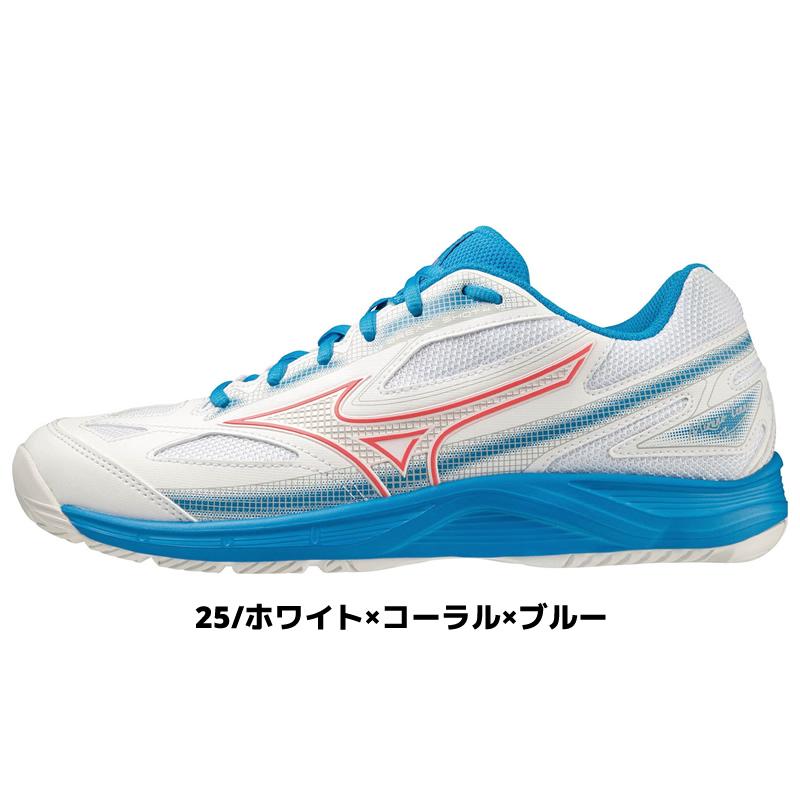 ソフトテニス  シューズ ミズノ MIZUNO ブレイクショット 4 AC 61GA2340 ユニセックス 男女兼用 オールコート 用 幅2E 軟式テニス 硬式テニス MIZUNO｜racket-field｜02