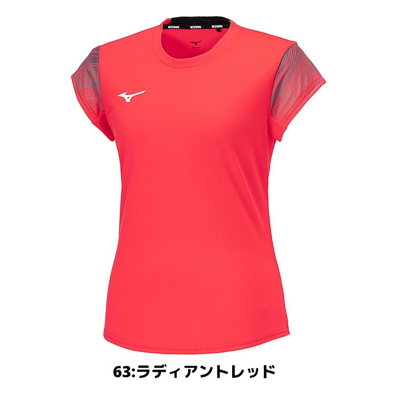 MIZUNO バドミントン ウェア ミズノ ゲームシャツ 62JAB201 ラケット