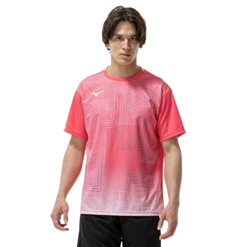 ソフトテニス バドミントン ウェア ミズノ MIZUNO ドライエアロフローゲームシャツ 62JAC511 ラケットスポーツ 男女兼用 吸汗速乾 動きやすい ユニフォーム | MIZUNO | 08