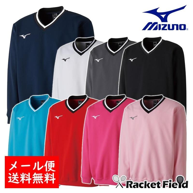 Amazon | [ミズノ] テニスウェア スウェットシャツ Vネック 中厚