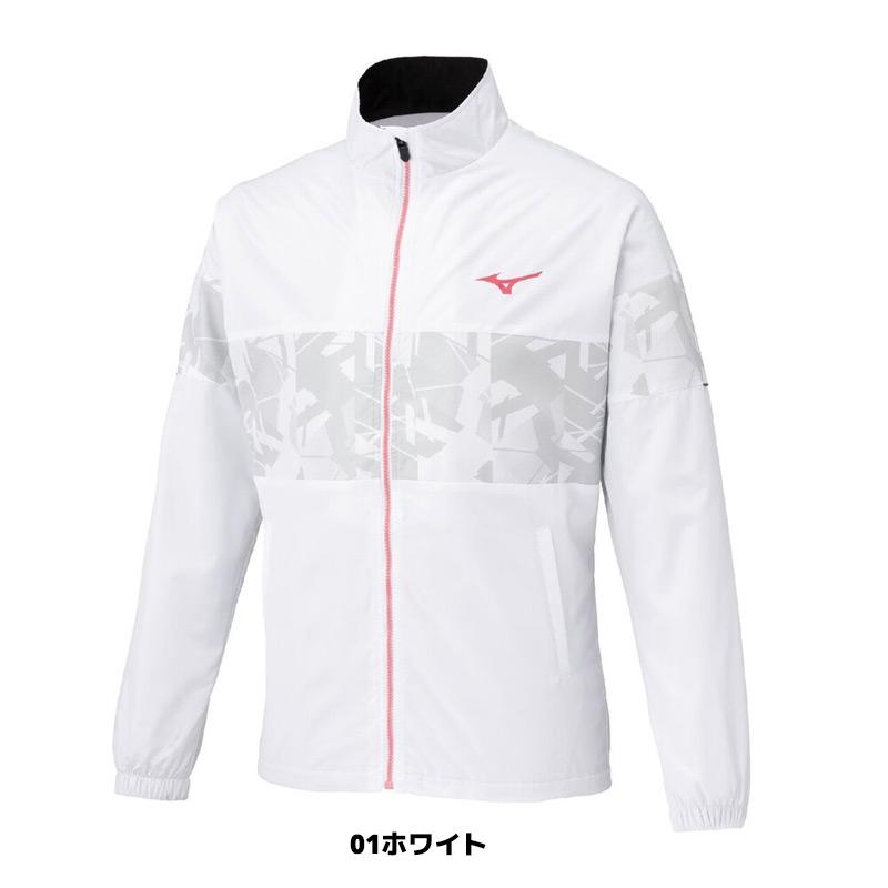 ソフトテニス バドミントン ウェア ミズノ MIZUNO ブレスサーモウォーマージャケット 62MEC503 ユニセックス 男女兼用 吸汗速乾 左右ポケット有り ユニフォーム_1