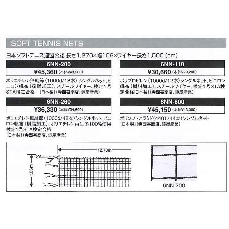 爆売り！ 海外 ミズノ MIZUNO ソフトテニス用 ネット 軟式テニス 日本ソフトテニス連盟公認 6NN200 テニス mac.x0.com mac.x0.com