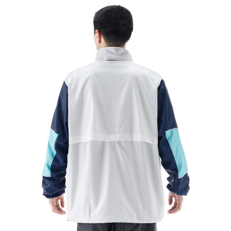 YONEX ウィンドブレーカM ホワイト ネイビー YONEX（ヨネックス） 【ネーム刺繍対応】ウィンドブレーカー
