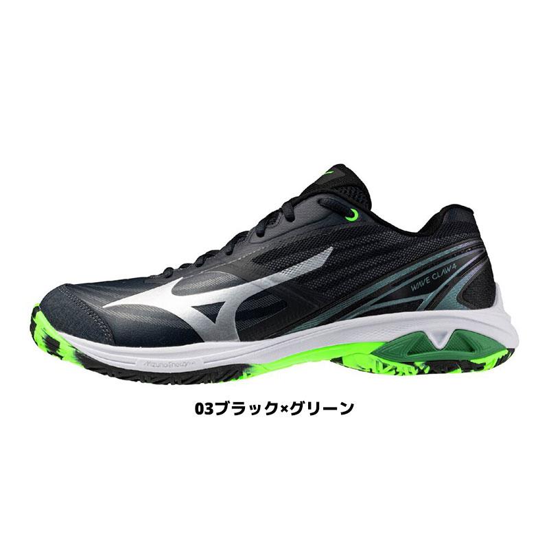 MIZUNO（ミズノ） ウエーブクロー4 WIDE(バドミントン) 71GA2644 4E