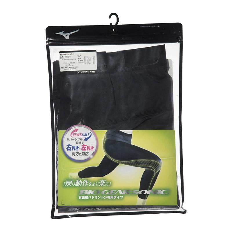ミズノ　バイオギア　ソニック　タイツ　バドミントン　レディース用　Mサイズ ミズノ バイオギア ソニック タイツ バドミントン レディース用