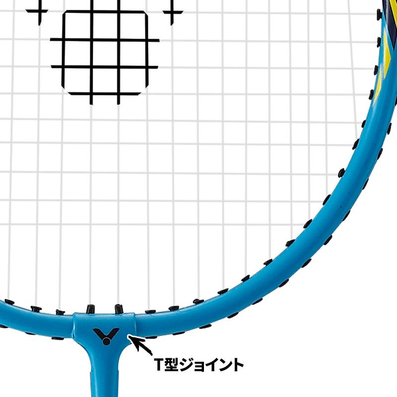 VICTOR バドミントン ラケット ビクター 2本セット シャトル3個 ARS