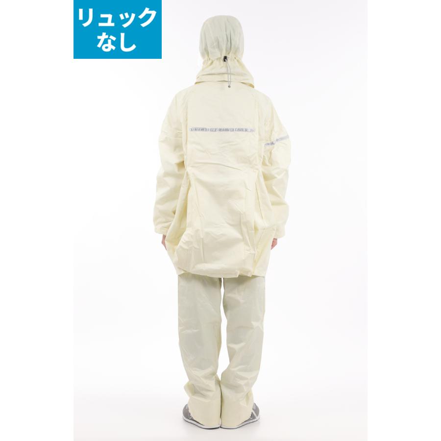 レインウェア レインスーツ 上下組 男女兼用 ミヤコート AX-6200 回転