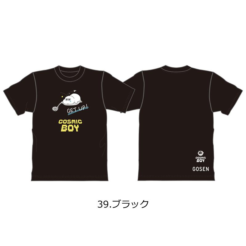 バドミントン ウェア ゴーセン GOSEN Tシャツ COSMIC BOY CPT05 コズミックボーイ 半袖 ゴーセン Tシャツ メンズ ユニセックス | GOSEN | 02